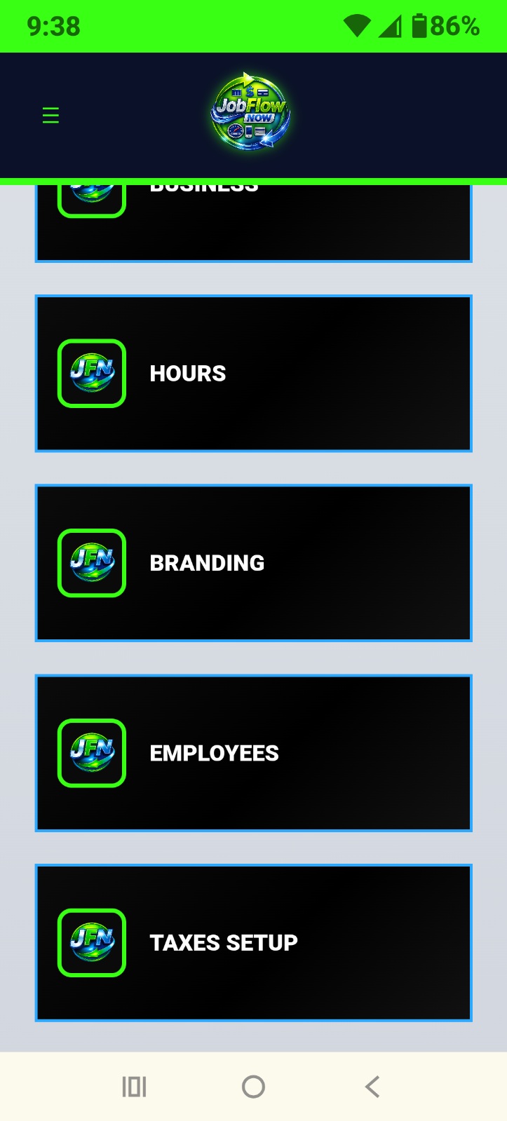 Mobile Settings