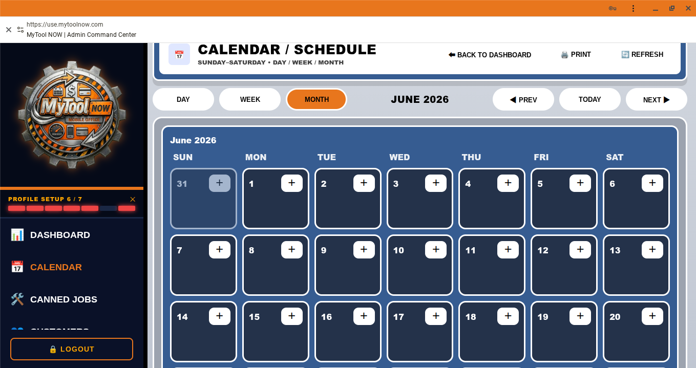 Appointment Calendar