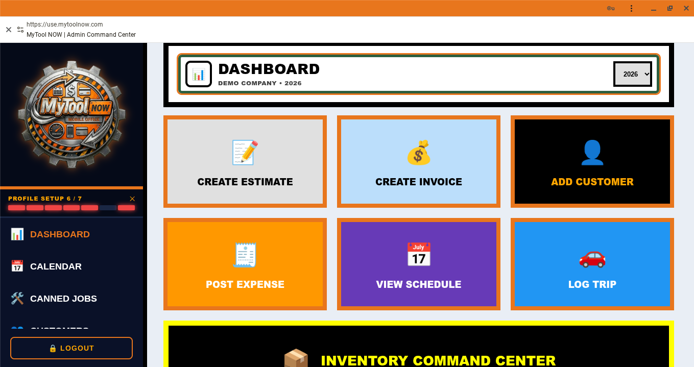 Dashboard Speed Buttons