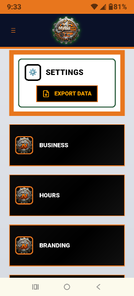 Mobile Settings