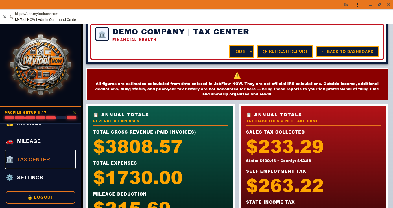 Tax Center